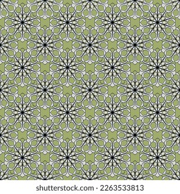 Seamless decorative pattern. Colorful background for surface design. 