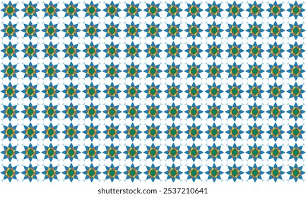 Seamless decorative pattern of colorful flower shapes. Perfect for printing, design backgrounds, wallpaper and tiles, gift wrapping