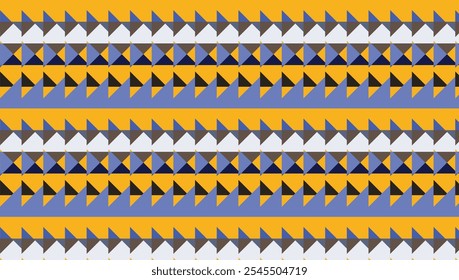 Seamless decorative pattern combination of colorful shapes. Perfect for printing, design backgrounds, wallpaper and tiles, gift wrapping