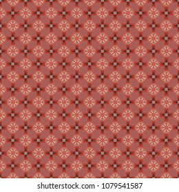 seamless decorative pattern in different red shades