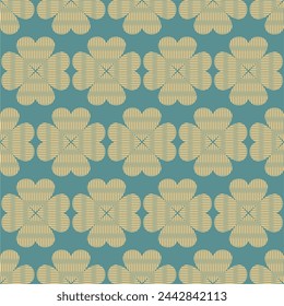 Seamless decorative pattern with flowers wallpaper festive  birthday background art decor design for textile, paper