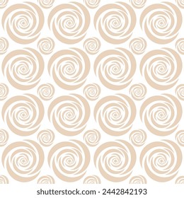 Seamless decorative pattern with flowers wallpaper festive  birthday background art decor design for textile, paper