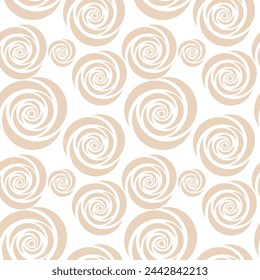 Seamless decorative pattern with flowers wallpaper festive  birthday background art decor design for textile, paper