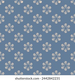 Patrón decorativo sin fisuras con fondo de pantalla de flores de cumpleaños festivo diseño de decoración de arte para textil, papel