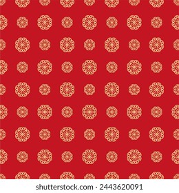 Nahtloses dekoratives Muster mit Blumen Tapete Festliche Geburtstag Hintergrund Kunst Dekor Design für Textil, Papier