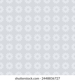 Seamless decorative pattern with flowers wallpaper festive  birthday background art decor design for textile, paper