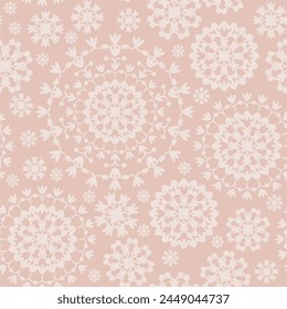Seamless decorative pattern with flowers wallpaper festive  birthday background art decor design for textile, paper