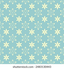 Patrón decorativo inconsútil con el diseño festivo del arte del cumpleaños del Fondo de pantalla de las flores del fondo para el textil, papel	

