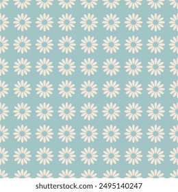 Seamless decorative pattern with flowers wallpaper festive birthday background art decor design for textile, paper	
