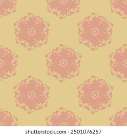 Seamless decorative pattern with flowers wallpaper festive birthday background art decor design for textile, paper	
