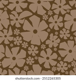 Padrão decorativo sem costura com flores papel de parede aniversário festivo fundo arte decoração design para têxtil, papel	
