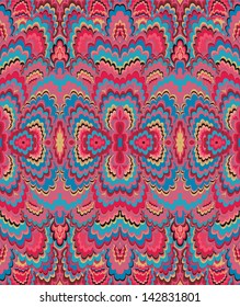 Seamless decorative pattern in Marbling style