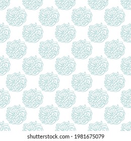 Seamless decorative pattern in minimalists style. Abstract ornamental background. Modern texture graphic design. 