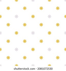 Seamless decorative pattern in modern minimalists style. Colorful background. Texture for wallpaper, stationery, web, textile, scrapbook, wrapping paper.