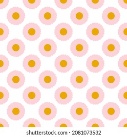 Seamless decorative pattern in modern minimalists style. Colorful background. Texture for wallpaper, stationery, web, textile, scrapbook, wrapping paper.