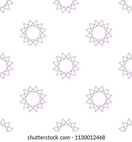 Seamless decorative pattern. Oriental pattern.