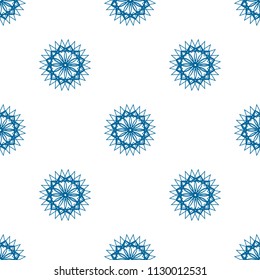 Seamless decorative pattern. Oriental pattern.
