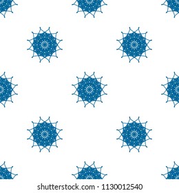 Seamless decorative pattern. Oriental pattern.