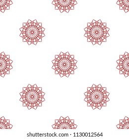 Seamless decorative pattern. Oriental pattern.