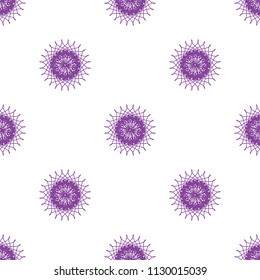 Seamless decorative pattern. Oriental pattern.