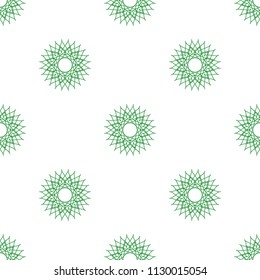 Seamless decorative pattern. Oriental pattern.