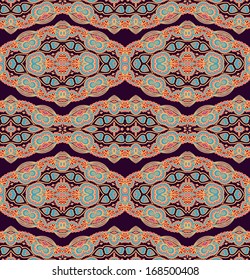 Seamless decorative pattern in oriental style 