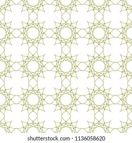 Seamless decorative pattern. Oriental pattern. Vector geometric illustration.