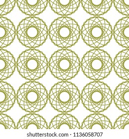 Seamless decorative pattern. Oriental pattern. Vector geometric illustration.