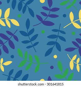 Seamless decorative pattern in vintage style