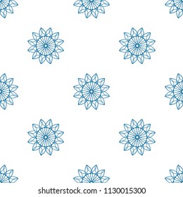 Seamless decorative pattern.Oriental pattern.