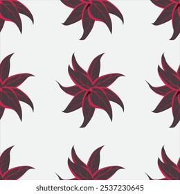 seamless decorative patterns nature vector background