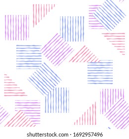 Seamless decorative shape pattern. Abstract background for textile, paper, stationery, fabric design.