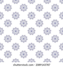 Nahtlose Dekoration. Abstrakte Minimalisten, floraler Hintergrund. 