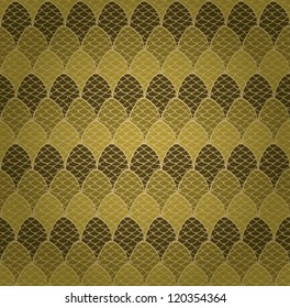 Seamless decorative texture. Linear endless pattern for design and decoration