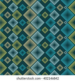 Seamless decorative vector background with abstract shapes. Print. Cloth design, wallpaper.