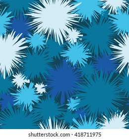 Seamless decorative vector background with abstract shapes. Print. Cloth design, wallpaper.