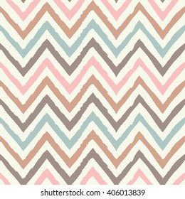 Seamless decorative vector background with zigzag line. Print. Cloth design, wallpaper.
