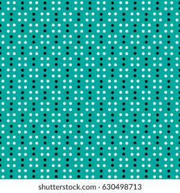 Seamless decorative vector dots pattern