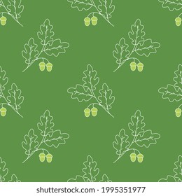 Seamless decorative vector floral pattern