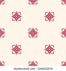 Seamless decorative vector pattern with elegant openwork ornament. Abstract background for printing on paper, wallpaper, covers, textiles, fabrics, for decoration, decoupage, scrapbooking and other