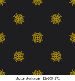 Seamless decorative vector pattern with elegant openwork ornament. Abstract background for printing on paper, wallpaper, covers, textiles, fabrics, for decoration, decoupage, scrapbooking and other