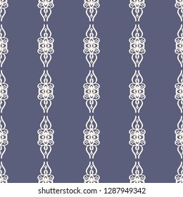 Seamless decorative vector pattern with elegant openwork ornament. Abstract background for printing on paper, wallpaper, covers, textiles, fabrics, for decoration, decoupage, scrapbooking and other