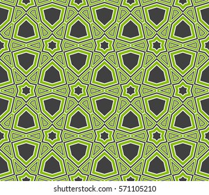 Seamless decotative geometric patterns. vector illustration. for design, banners, invitations, fabrics.