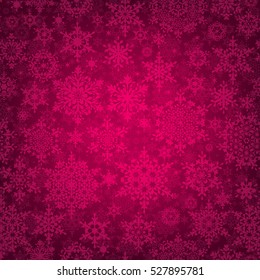 Seamless deep red Christmas texture pattern. EPS 10 vector file included