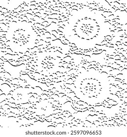 Seamless Delicate Lace Pattern in White on Soft Pastels for Wedding Designs, Textiles, or Elegant Backgrounds