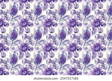 Patrón delicado sin fisuras de ramos. Flores de verano. Fondo diagonal floral para textiles o cubiertas de libros, Fondos de pantalla, impresión, envoltura de regalo y scrapbooking. Colores de moda