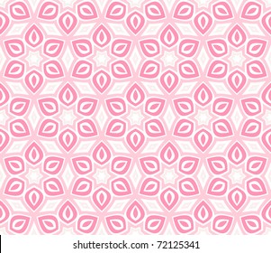 Seamless delicate pink vector background. Collection of different backgrounds.