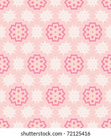 Seamless delicate pink vector background. Collection of different backgrounds.