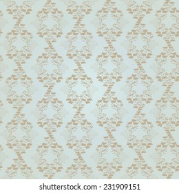 Seamless delicate veil-like pattern. Paper textured background.