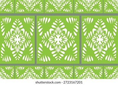 Diseño de patrón de Demask sin fisuras para todas las obras de arte de impresión. 